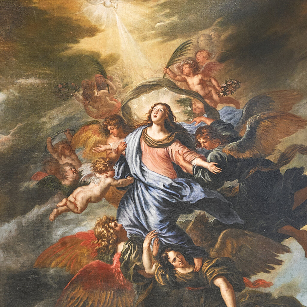 Mariae Aufnahme in den Himmel. Die Stiftskirche feiert Namenstag.